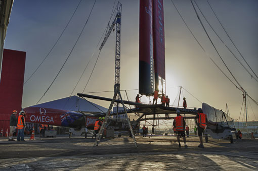 AC72 Emirates Team New Zealand